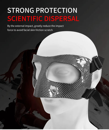 Basketball Face Guard - Protective Nose Shield Mask for Sports Injuries