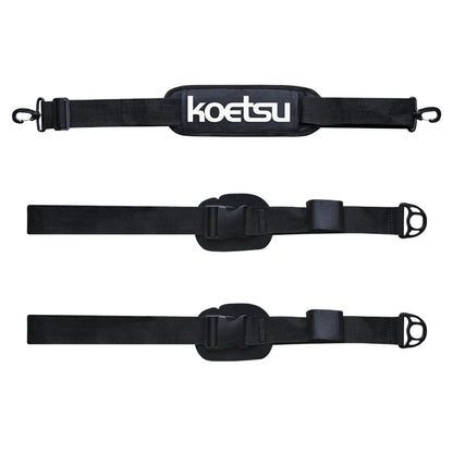 Adjustable Surfboard Shoulder Carry Strap - Stand Up Paddle Board Carrier Sling with Deck Bag