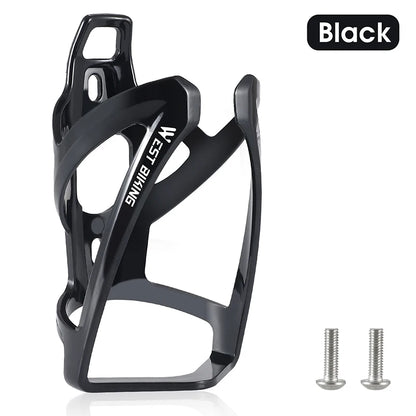 Ultralight Bicycle Water Bottle Cage - Colorful Gradient PC Plastic Holder for MTB & Road Bike - Universal Fit Bottle Bracket