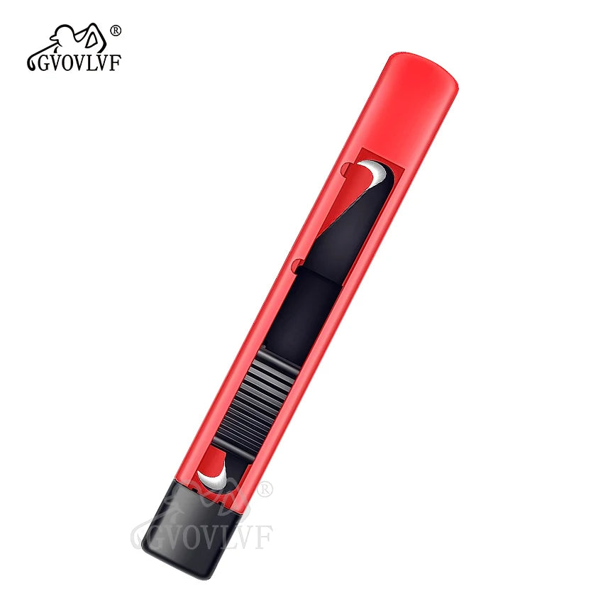 Golf Re-Gripping Hook Knife - Retractable Carbon Steel Blade Tool for Club Grip Replacement