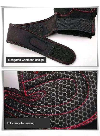 Half-Finger Performance Training Gloves with Wrist Support