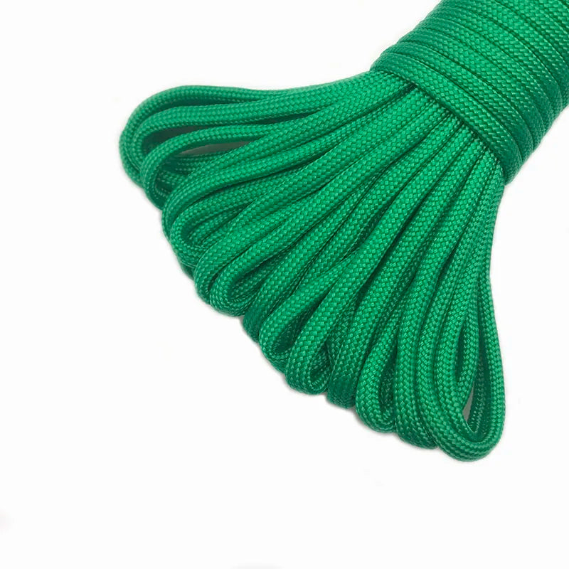 550 Paracord 4mm 7-Strand - Multi-Purpose Survival Rope for Climbing, Camping, Hiking, and Bracelets (Multiple Lengths)