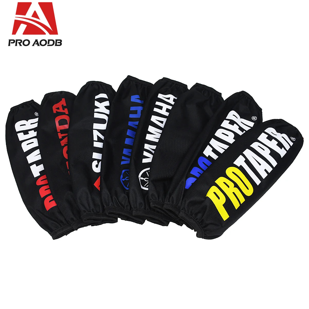 Universal Motorcycle Rear Shock Absorber Suspension Protector Cover - 27cm/35cm - For Dirt Pit Bikes, ATVs, Quads & Scooters