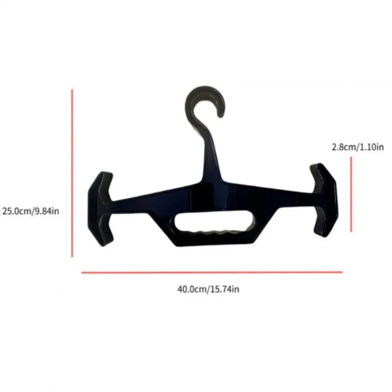 Heavy-Duty Wetsuit Hanger - Large Thickened Plastic Anti-Slip Display Hanger for Diving Suits