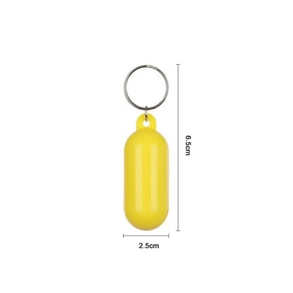 Marine Floating Keychain Set - 2 Pack Buoyant Key Ring Fenders for Boats, Kayaks & Sailing