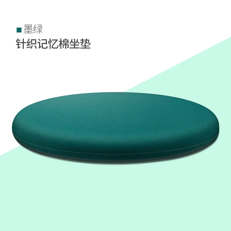 Japanese-style Circular Memory Foam Cushion, Tatami Knitted Cotton Chair Cushion, Office Chair Round Pillow