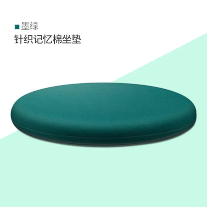 Japanese-style Circular Memory Foam Cushion, Tatami Knitted Cotton Chair Cushion, Office Chair Round Pillow