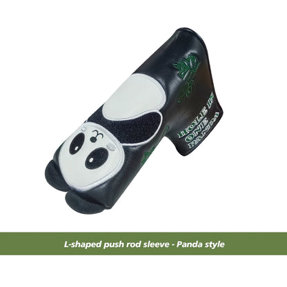 Golf Blade Putter Cover - Multiple Style Headcover with Magnetic & Hook-and-Loop Closure, Club Protective Headgear