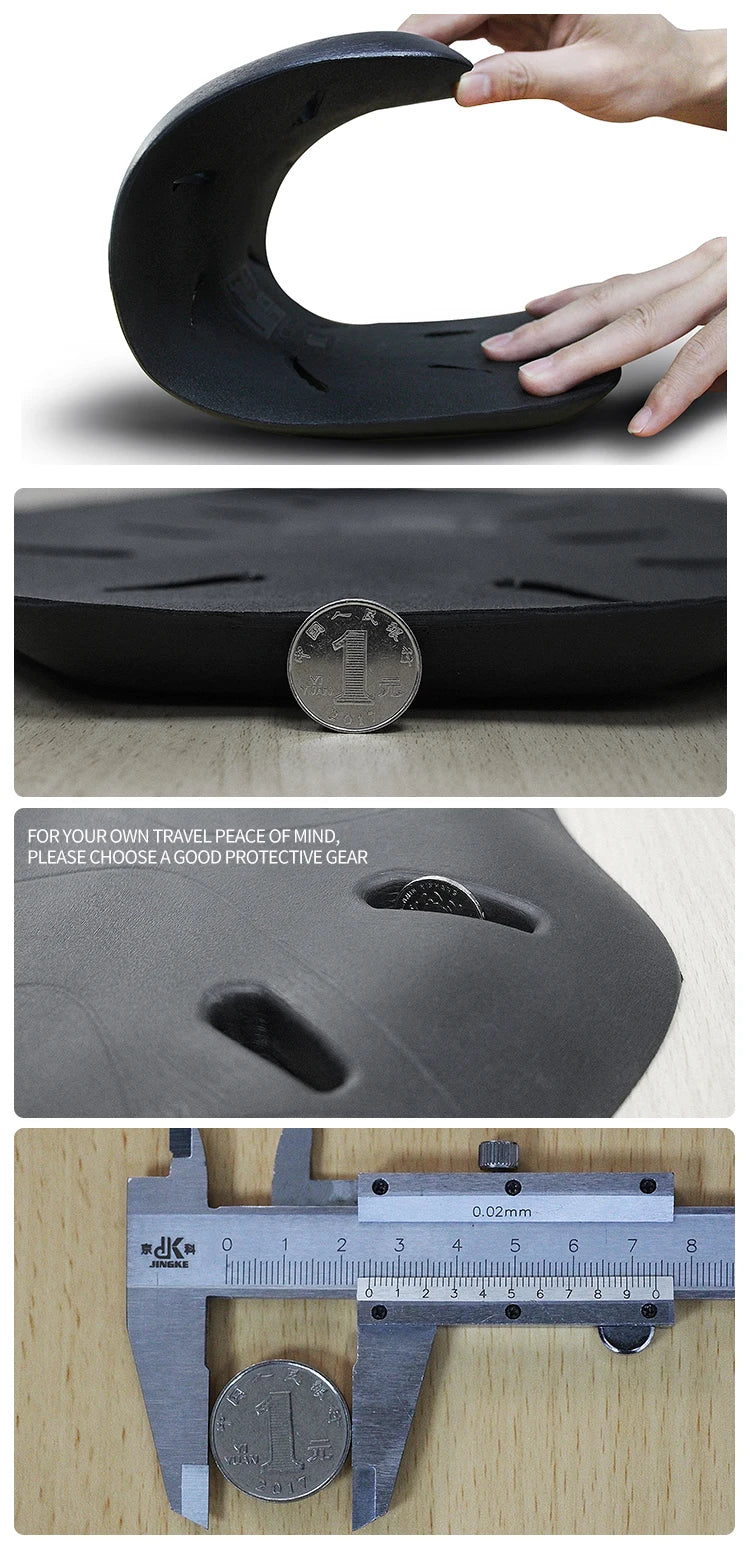 LYSCHY CE Level 2 Motorcycle Back Protector Armor - Built-in Body Protection for Motocross Racing