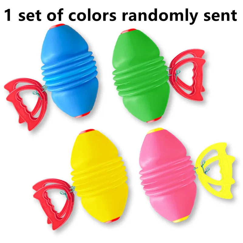 Elastic Speed Balls for Children - Outdoor Toys - Large Size - Interactive Pulling - Sensory Training - Sport Games - Gifts for Kids & Adults