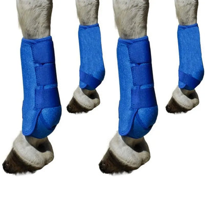 Professional Horse Leg Gaiters - Neoprene Protective Boots for Racing and Training