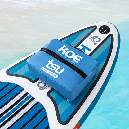 Adjustable Paddleboard Deck Cooler Storage Bag - Sealed Zipper Food Bag for Stand-Up Paddle Boards