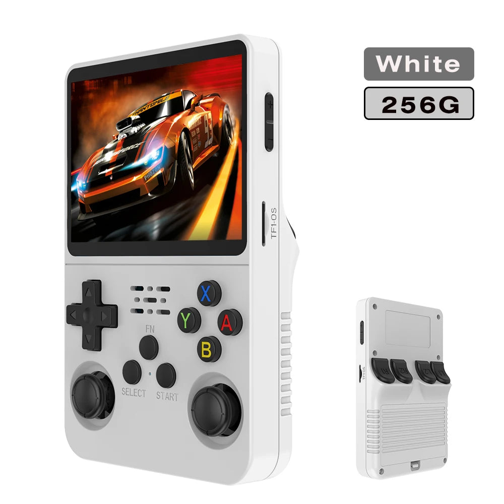 R36S Retro Handheld Game Console - 3.5'' IPS Screen - 64GB/128GB/256GB Storage - ARKOS 2.0 Portable Gaming System
