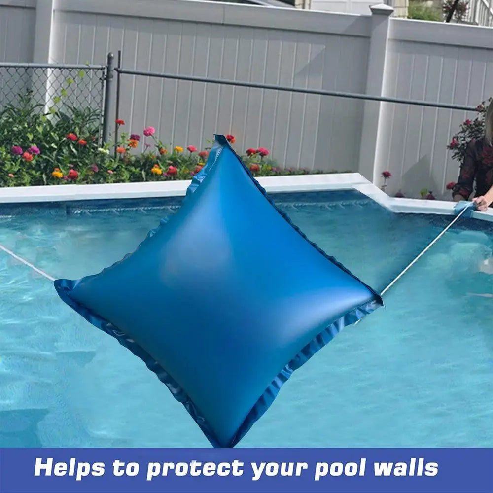 4×4 ft Pool Air Pillow for Winter Protection - Extra Durable 0.4mm PVC Above-Ground Pool Winterizing Kit