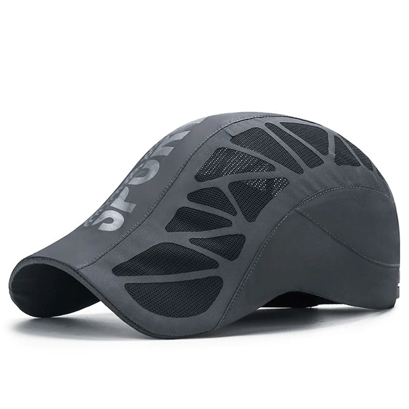 Pro Athletic Quick-Dry Mesh Cap - Breathable Summer Sports Hat for Golf, Baseball, Cycling & Outdoor Activities