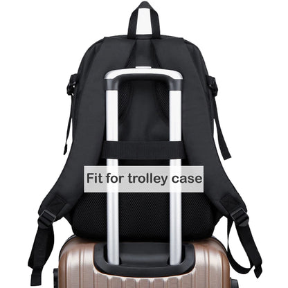 Large Capacity Camera Backpack - Waterproof DSLR Bag with Tripod Holder & Rain Cover