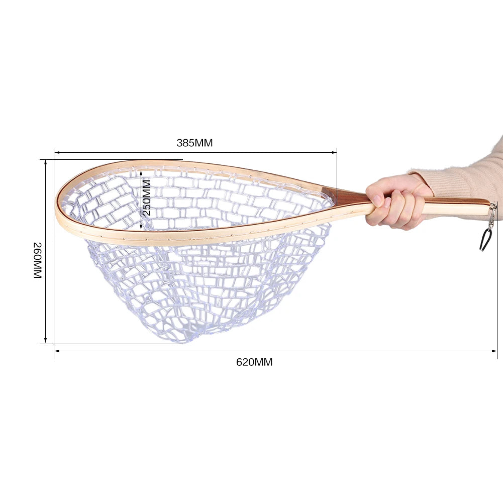 Professional Telescoping Fishing Landing Net - Aluminum Alloy Construction - Extends 55cm to 190cm with Folding Mesh Design