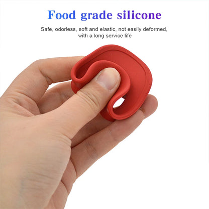 Soft Silicone Snorkel Mouthpiece with Lip Protective Cover - Breathing Tube Accessory for Scuba Diving
