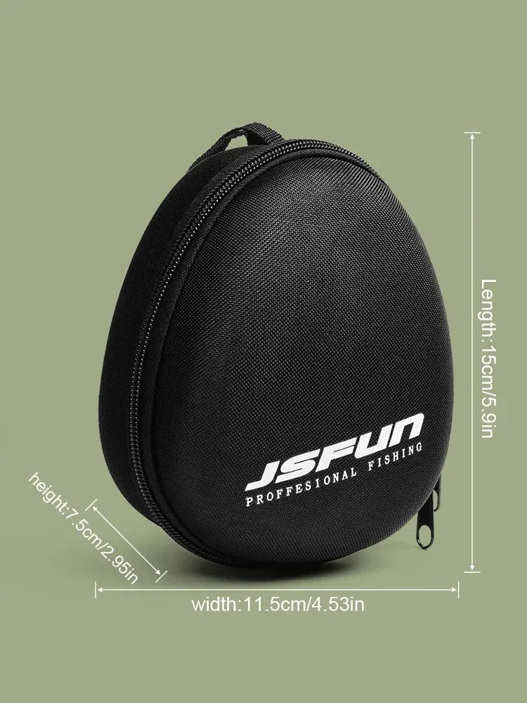 EVA Fishing Reel Protective Case - Universal Storage Bag for Drum, Spinning & Raft Reels