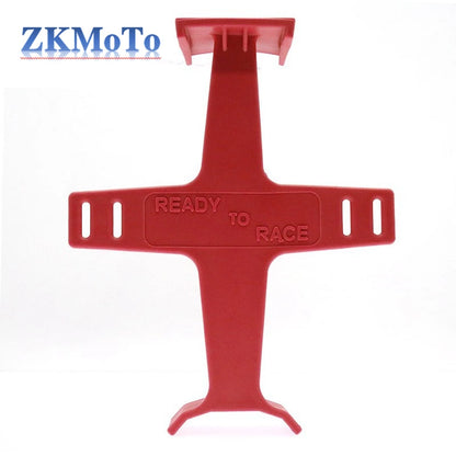 Motorcycle Fork Seal Savers - ABS Glossy Finish Protector Guard for Motocross Enduro Bikes - Fork Brace Support Block Accessory