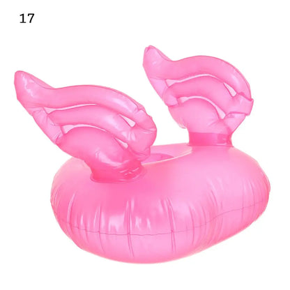 Inflatable Pool Cup Holder Float - Fun Drink Holder for Swimming Pool & Water Sports