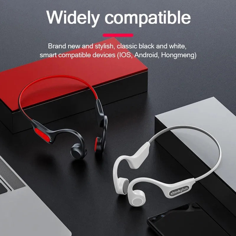 Bone Conduction Wireless Earbuds - TWS Bluetooth Sports Headset for Running & Cycling