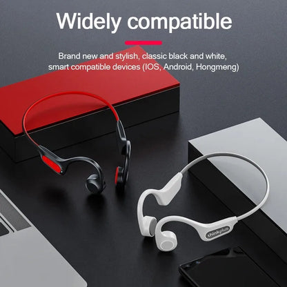 Bone Conduction Wireless Earbuds - TWS Bluetooth Sports Headset for Running & Cycling