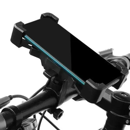 360° Rotatable Phone Mount - Universal Non-Slip Holder for Motorcycle, Mountain Bike & Cycling