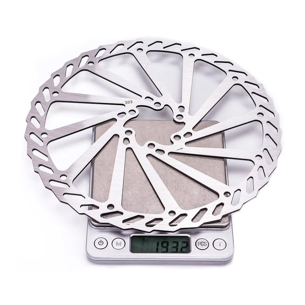 ZTTO Bicycle Brake Rotor 120 140 160 180 203mm 6 in Stainless Steel Hydraulic Brake Rotor MTB Road Bike Disc Brake With T25 Bolt