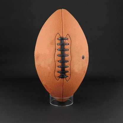 Acrylic Ball Stand Clear Round Display Stand Support Holder For Football Basketball Rugby Soccer