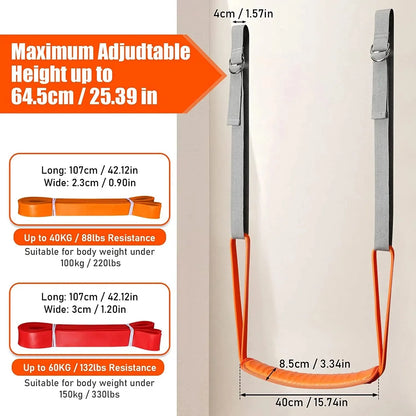 Pull-up Assistance Bands Set - Resistance Strap for Pull-ups Assist for Men & Women - Hanging Training Chin-up Workout Body Stretching