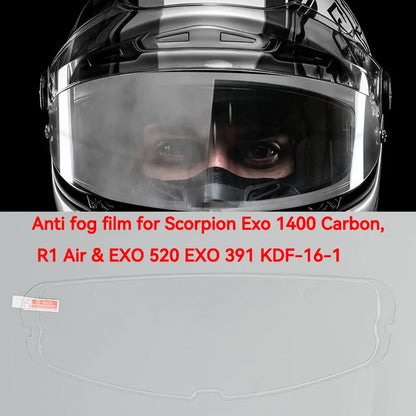 Motorcycle Helmet Visor Lens KDF-16-1 - Anti-UV Anti-Scratch Full Face Shield with Photochromic Technology