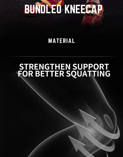 Premium Knee Compression Wraps - Elastic Fitness Straps for Weight Lifting, Squats & Gym Training Support