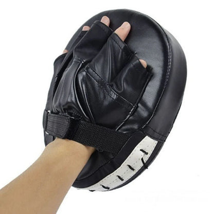 MMA Boxing Training Set - PU Leather Safety Gloves & Head Gear Protector for Adults & Kids - Kickboxing Equipment