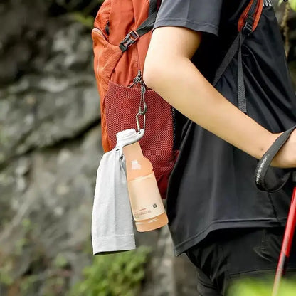 Outdoor Carabiner Clip - Multi-Purpose Water Bottle Holder & Towel Hook for Camping, Hiking & Sports