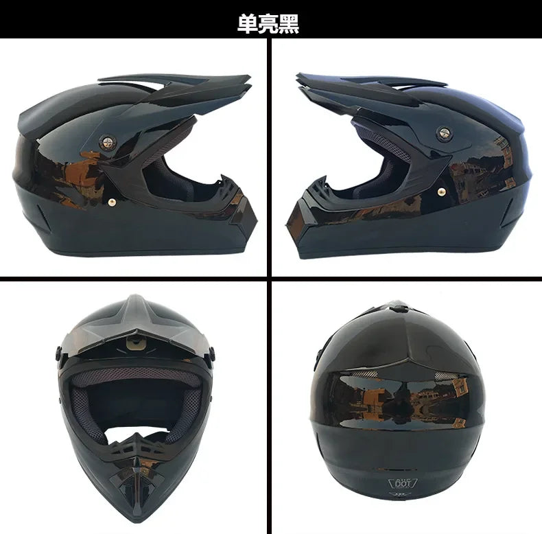 Full Face Motocross Helmet - Off-Road Downhill AM DH Cross Capacete - Free Shipping + 3 Free Gifts