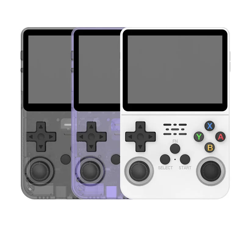 Retro Handheld Game Console R36S - 3.5" IPS Screen - 128GB Storage - Linux System - Portable Pocket Player (R36 Ultra/PRO)