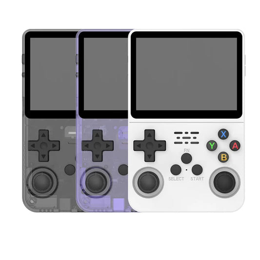 Retro Handheld Game Console R36S - 3.5" IPS Screen - 128GB Storage - Linux System - Portable Pocket Player (R36 Ultra/PRO)
