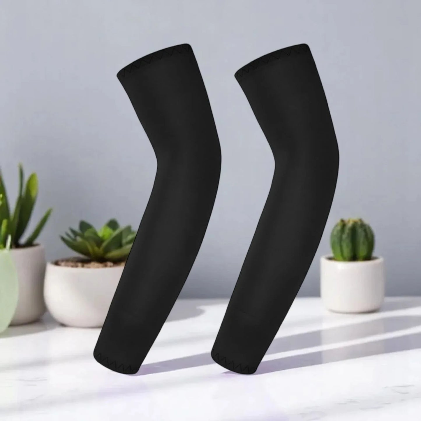 Children's Ice Silk Cooling Arm Sleeves - Quick-Dry UV Protection Cycling Arm Guards for Girls Outdoor Sports (1 Pair)