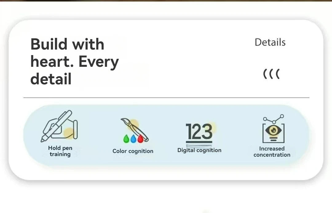 Magnetic Maze Walking Ball - Early Education Puzzle for 3+ Year Olds | Concentration, Logic & Writing Skills Training