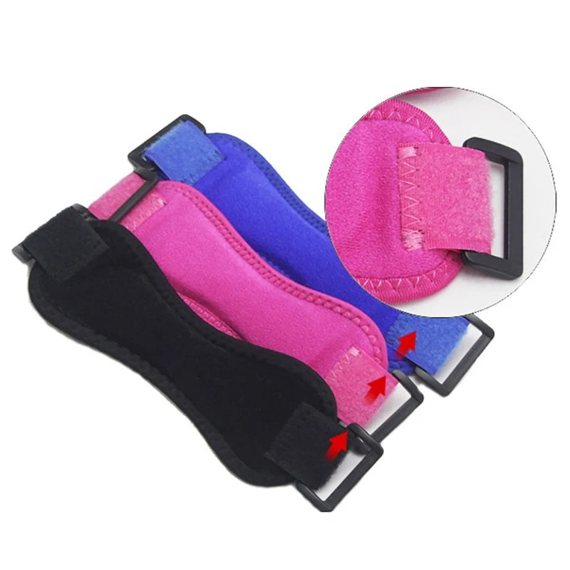 Adjustable Patella Knee Support Strap - Pain Relief for Running, Basketball & Sports