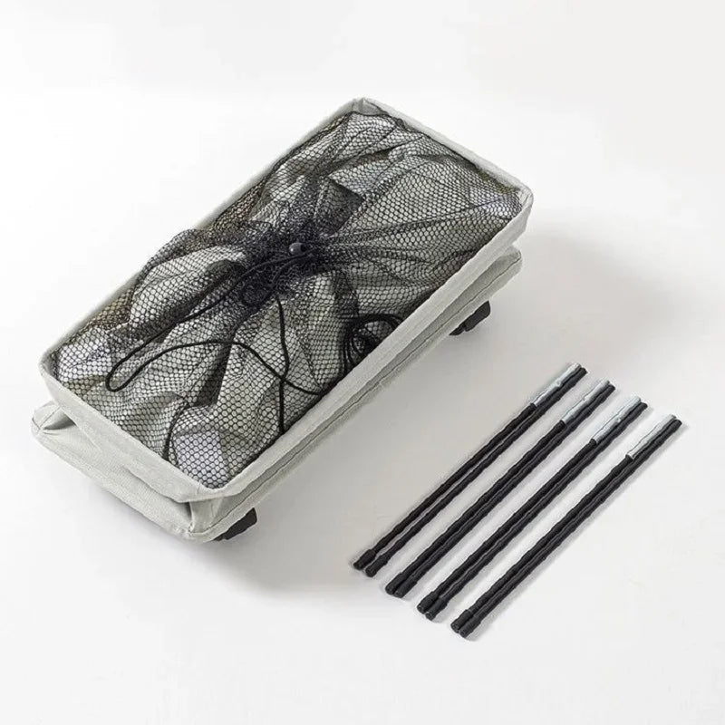 Foldable Laundry Basket with Wheels - Multi-Purpose Storage for Clothes, Yoga Gear & Bathroom Accessories