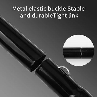 Adjustable Telescopic Tent Poles - Set of 2 Universal Aluminum Camping Awning Poles for Tarp, Sun Sail & Shelter Accessories