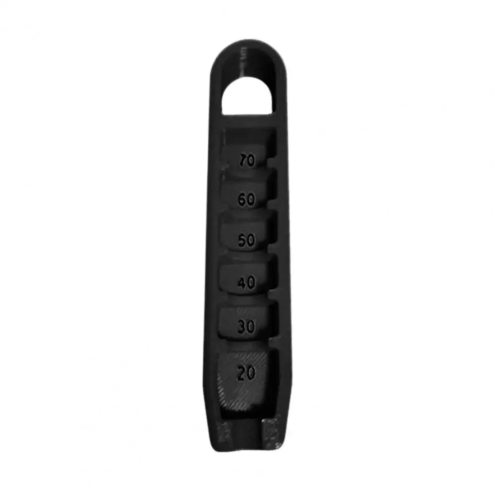 Adjustable Golf Tee Height Regulator - Portable Tee Stand with 20-70mm Precision Positioning - Essential Golf Training Tool