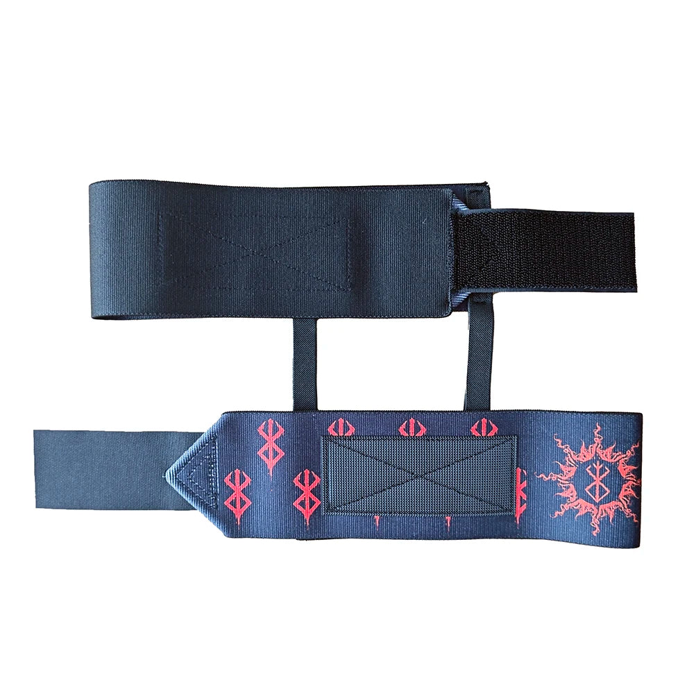 Professional Weightlifting Wrist Straps - Gym Support Equipment for Strength Training (1 Pair)