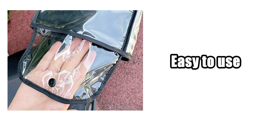 Waterproof Winter Handlebar Muffs - Motorcycle & Bicycle Hand Warmers