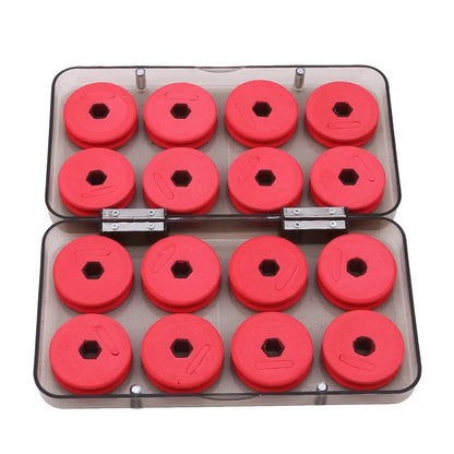 Professional Fishing Line Organizer Box - Multi-Spool Winding Board with Storage