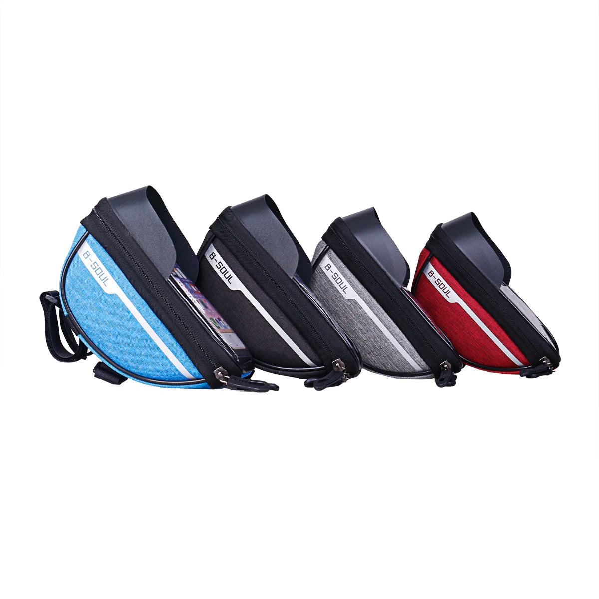 B-SOUL Handlebar Bike Bag - Front Mount Phone Holder for Mountain & Road Cycling