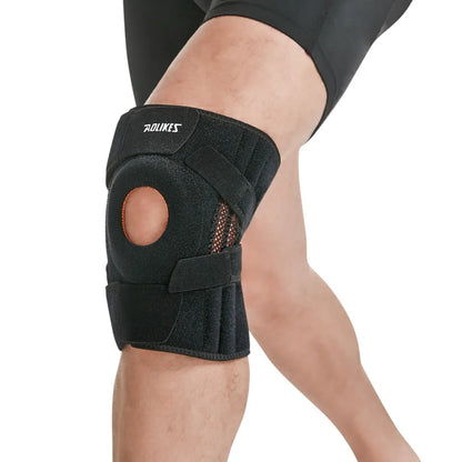 Adjustable Elastic Knee Support Brace - Patella Protection for Basketball, Soccer, Running, Cycling & Fitness (1 Piece)