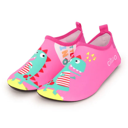 Quick-Dry Aqua Water Shoes for Kids - Lightweight Barefoot Beach Swimming Shoes for Boys & Girls